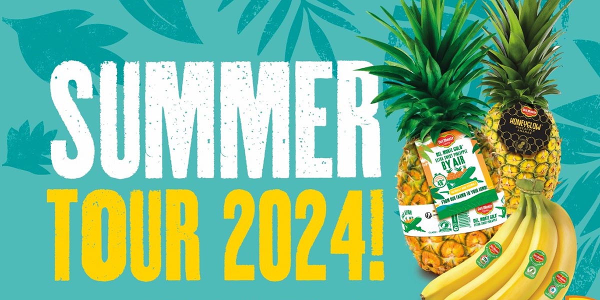 Frutta, musica e giochi in spiaggia con Del Monte Summer Tour